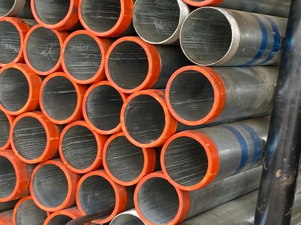 Images of steel pipes in Zimbabwe 